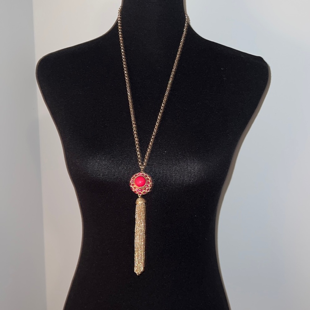 Gold & Pink necklace